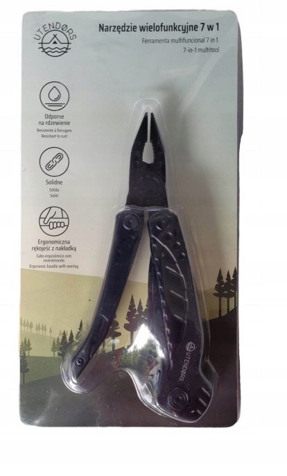 Narzędzie wielofunkcyjne multitool survival 7w1