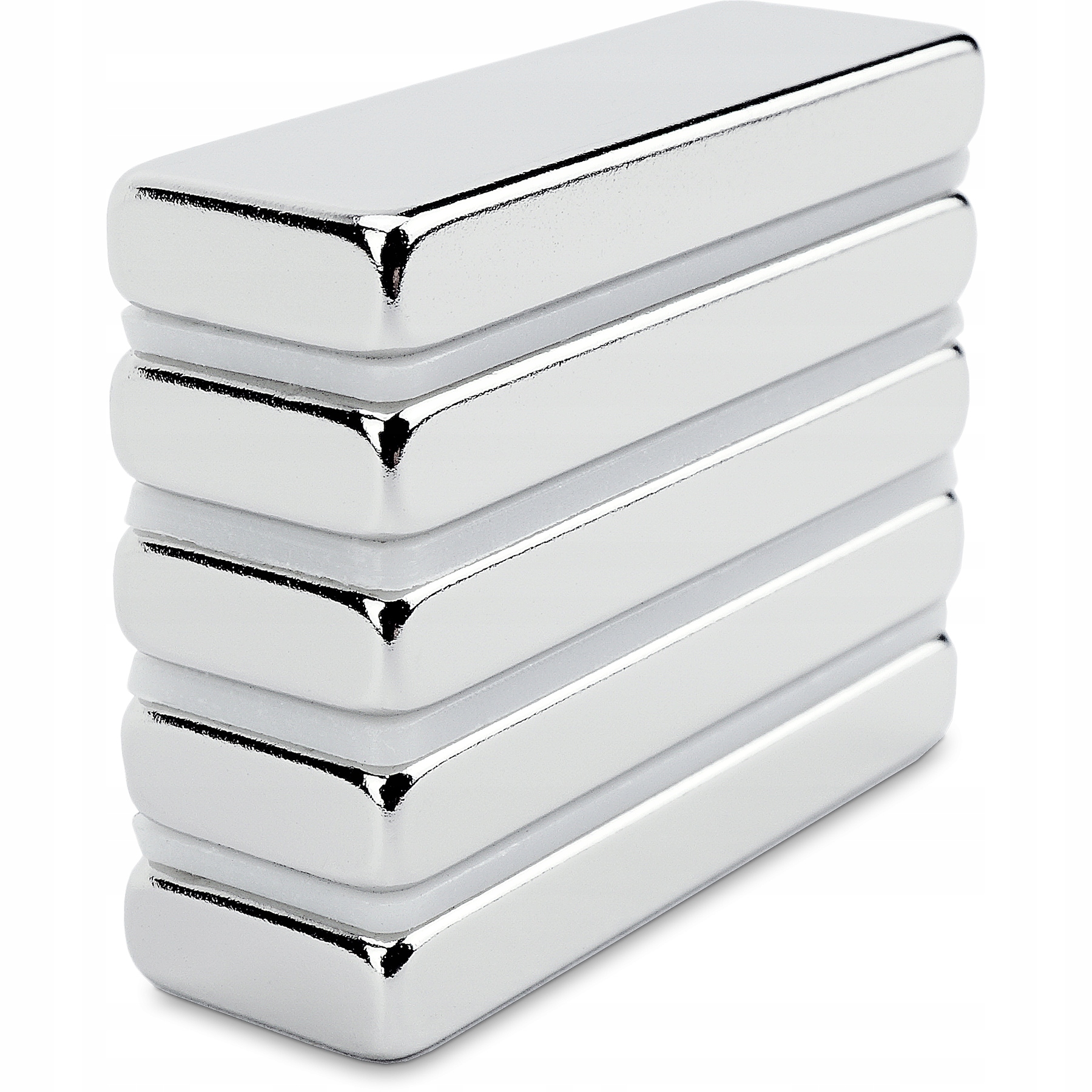 

Mocny Magnes Neodymowy Płytkowy 30x10x4mm, 5 szt.