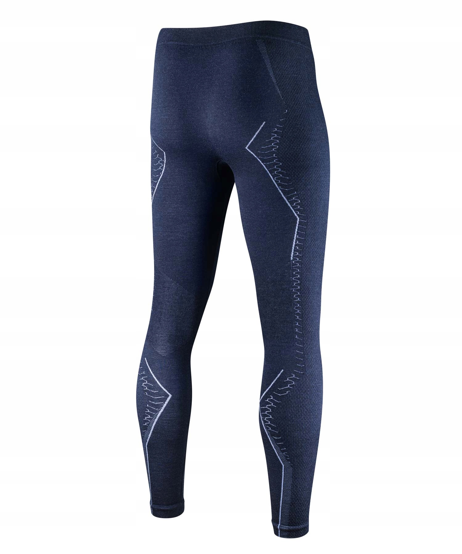 MEGA CIEPŁA bielizna termoaktywna Brubeck Extreme Merino LS1666M LE1352M Odcień granatowy