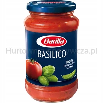 Levně Barilla Basilico Omáčka s bazalkou 400 g