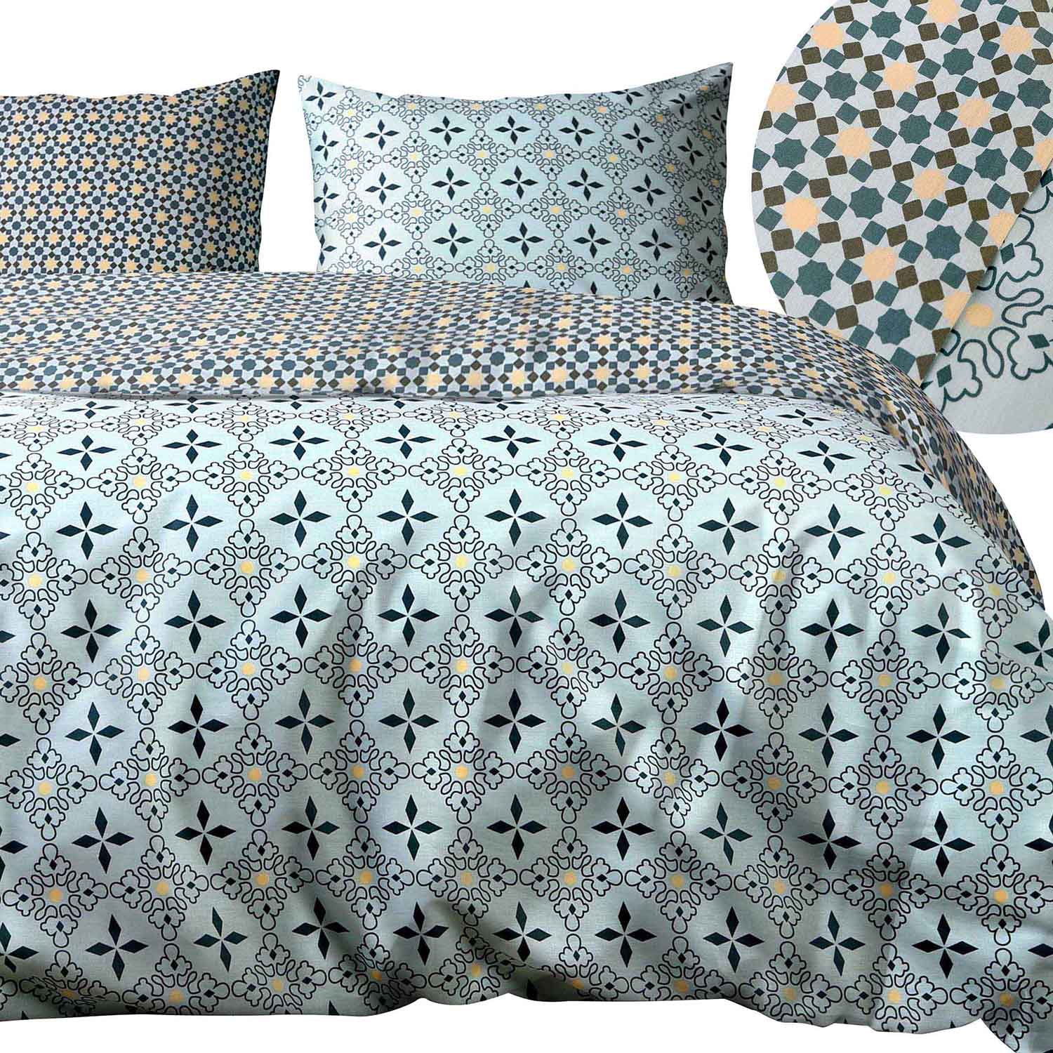 Povlečení bavlněné 220x200, měkké a exkluzivní – jarní vzory Na Výběr