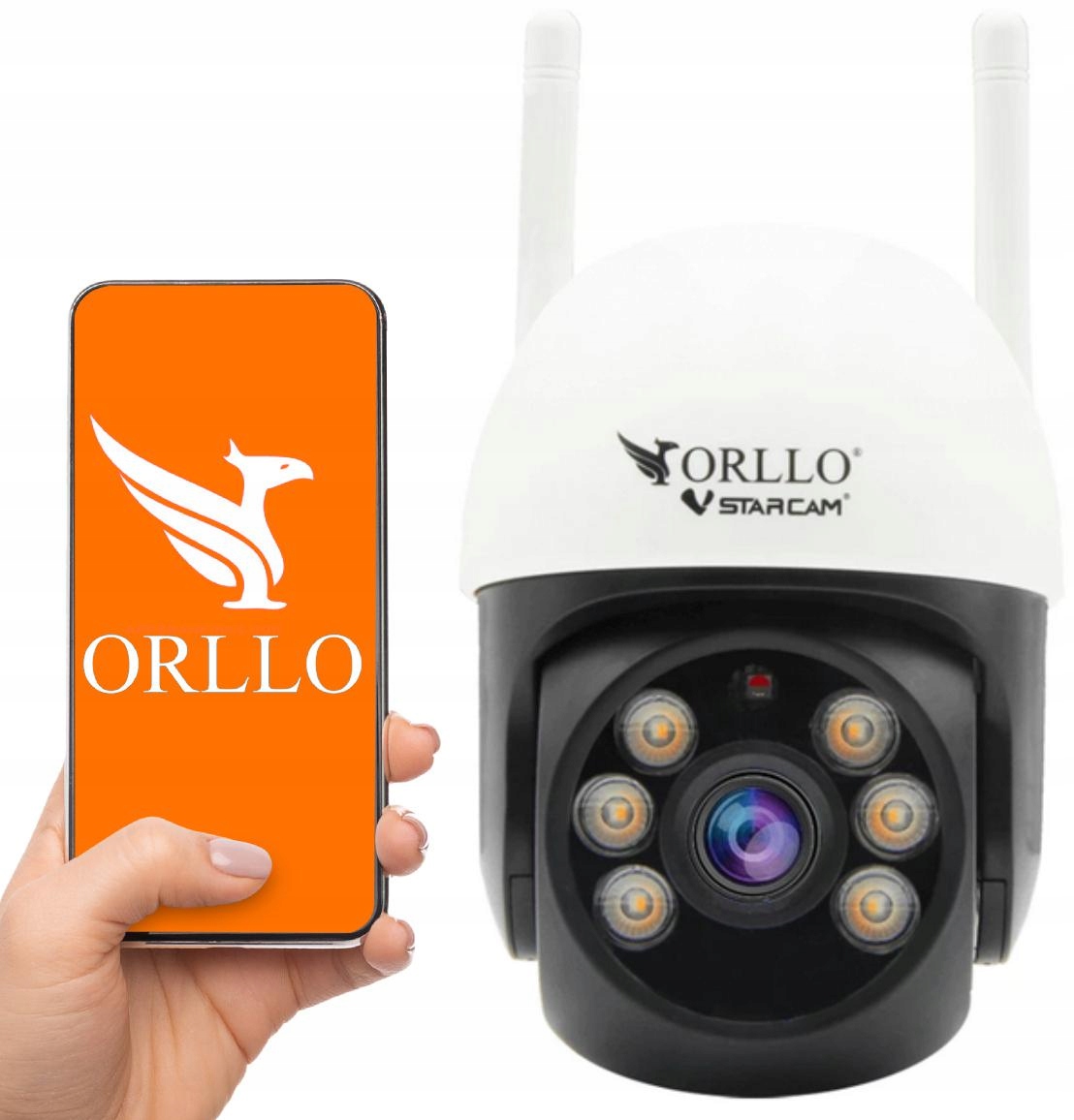 Ip kamera Orllo otočná vonkajšia WiFi Z16