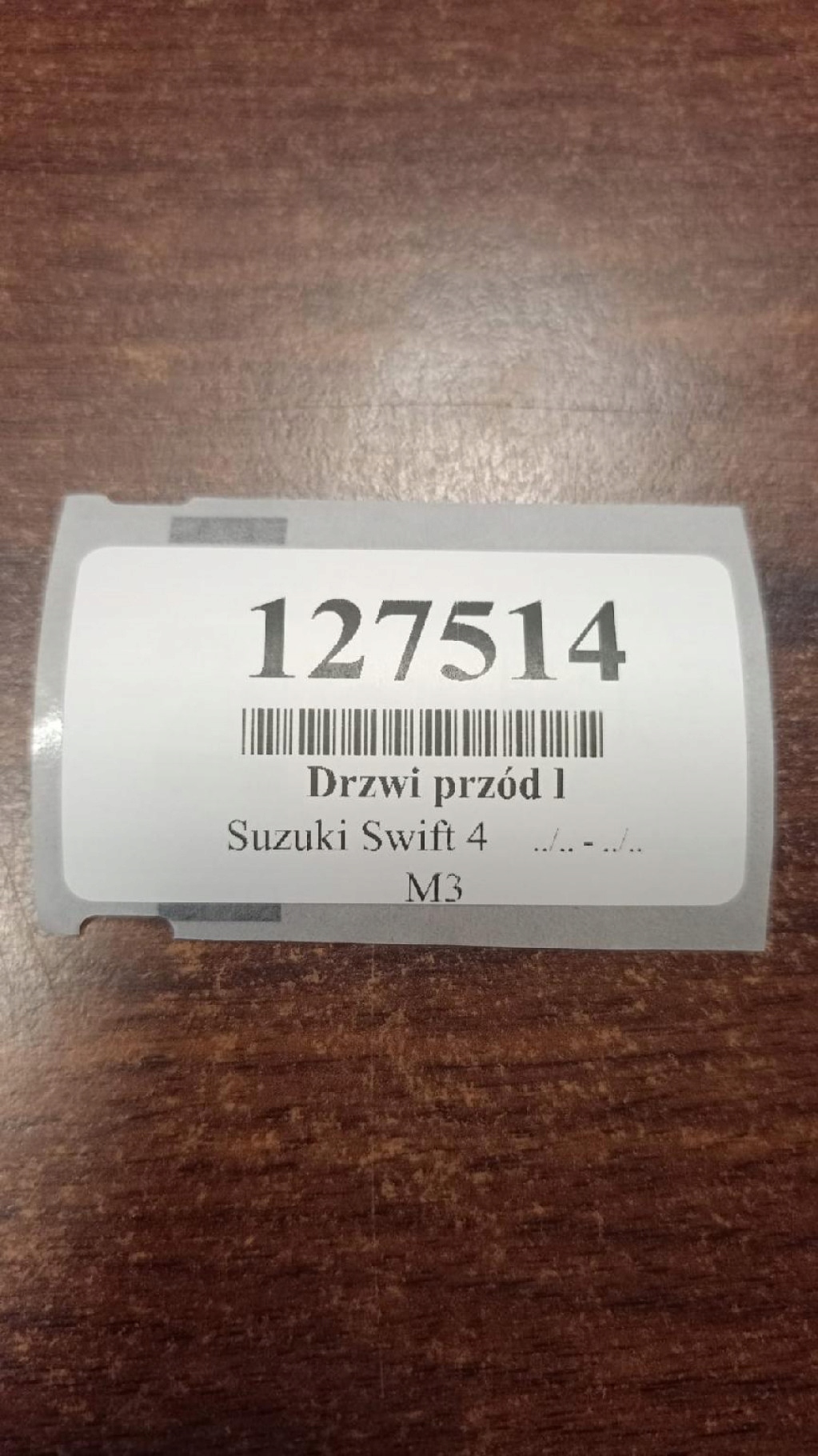 SUZUKI SWIFT IV Tür links vorne