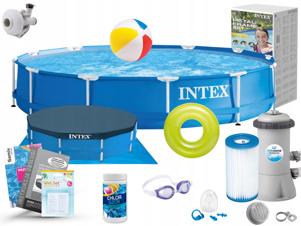 

Basen Ogrodowy Intex Stelażowy 366x76 28212 Full