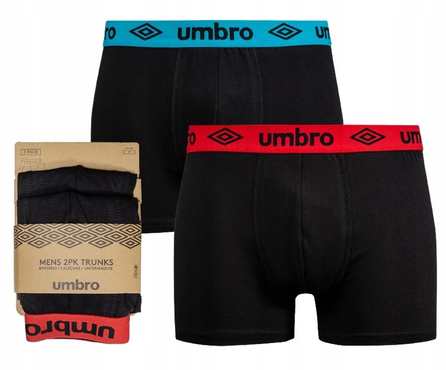 

Umbro bokserki męskie bawełniane 2PAK r. XL