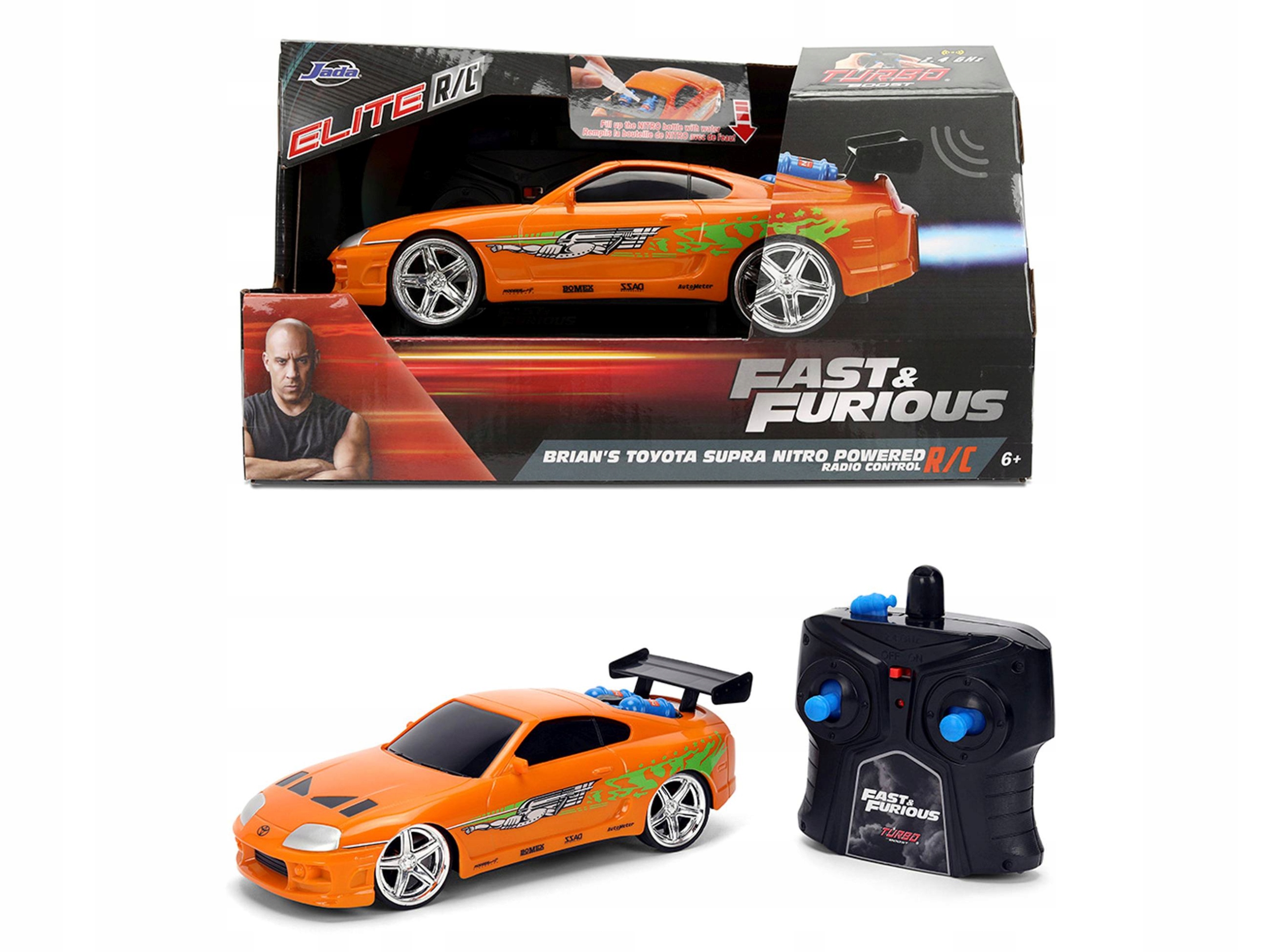 Fast & Furious Nitro Toyota Supra 1995 1:24 - KD (4006333094620) • Cena ...