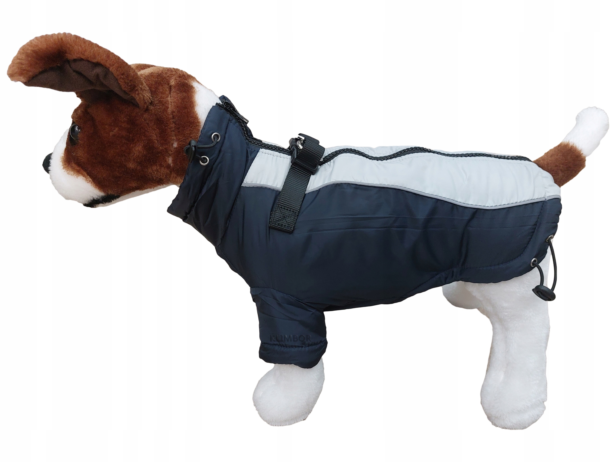Levně Bunda Podzim Zima Pro Psa Zateplená Se Zapínáním Vodítka Shih Tzu Beagle XL