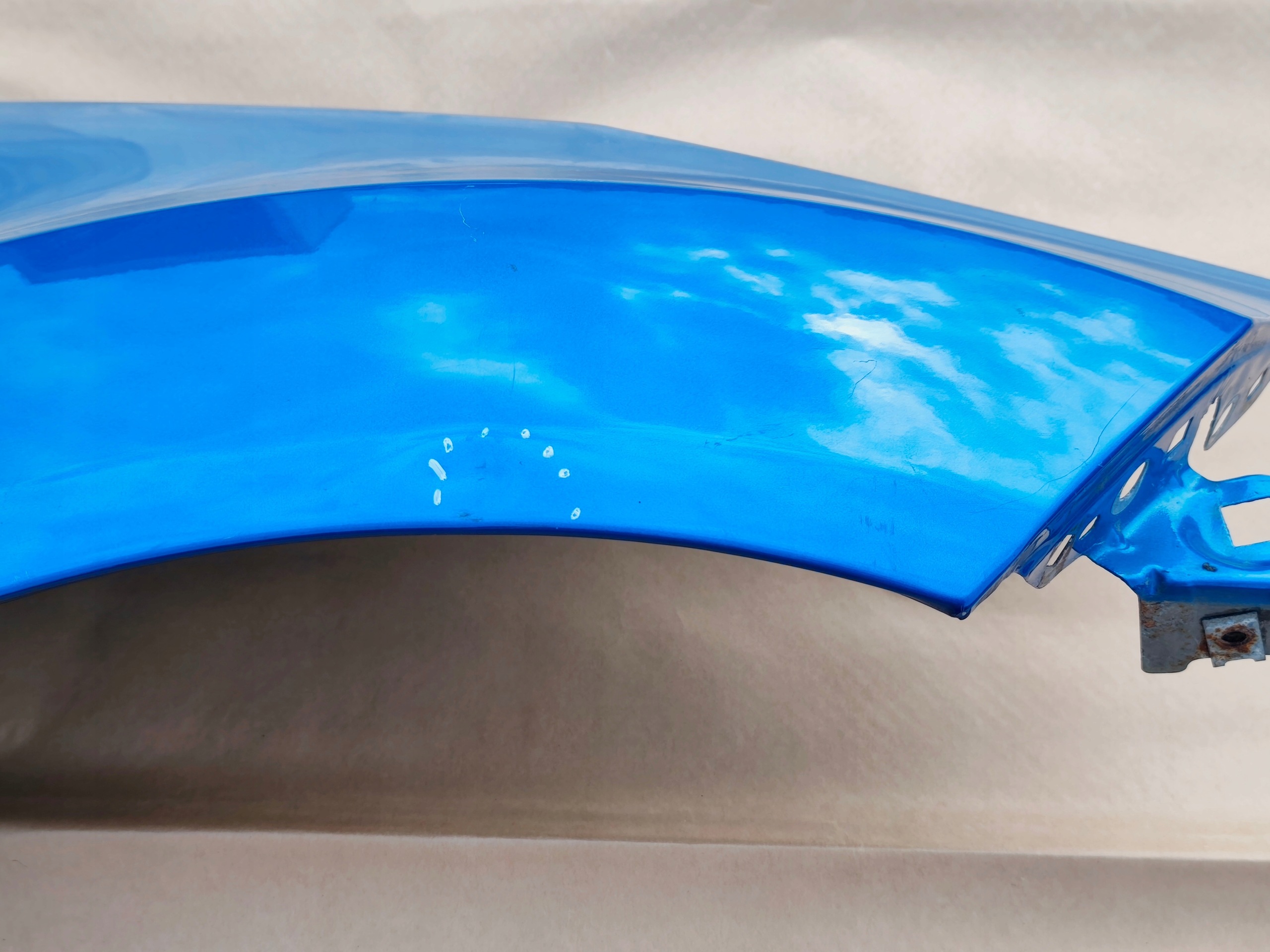 FORD FIESTA MK7 LIFT 2012-2017 fender right front BLUE CANDY