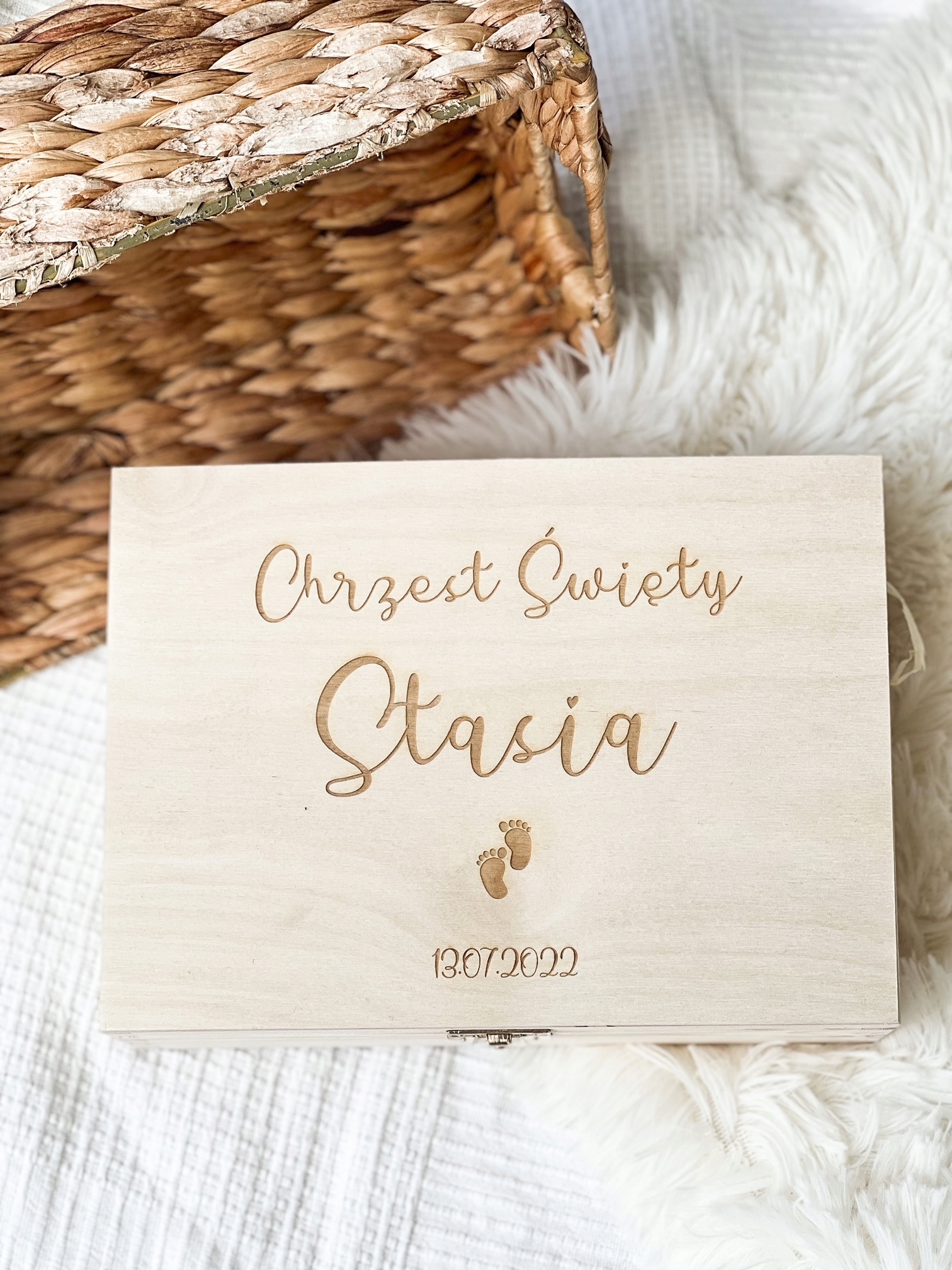 PUDEŁKO WSPOMNIEŃ PREZENT CHRZEST ROCZEK METRYCZKA DLA CHŁOPCA DZIEWCZYNKI Wysokość produktu 160 cm