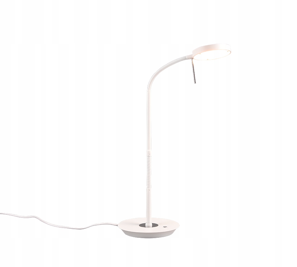 Led stolná lampa biela, moderná, nastaviteľná, variabilné svetlo 57 cm Trio