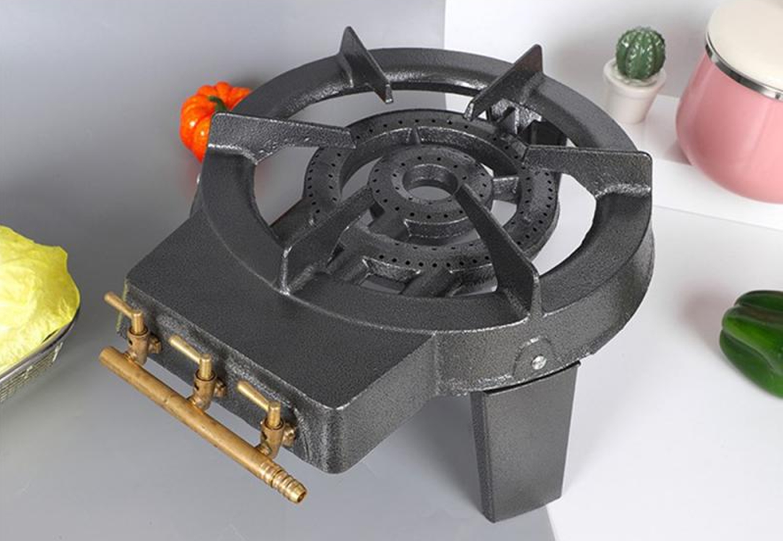 PALNIK GAZOWY TABORET GAZOWY KUCHENKA GAZOWA DUŻY ŻELIWNY NA BUTLE 9.8KW EAN (GTIN) 5906214800854