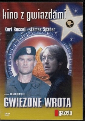 GWIEZDNE WROTA Kurt Russell DVD FOLIA