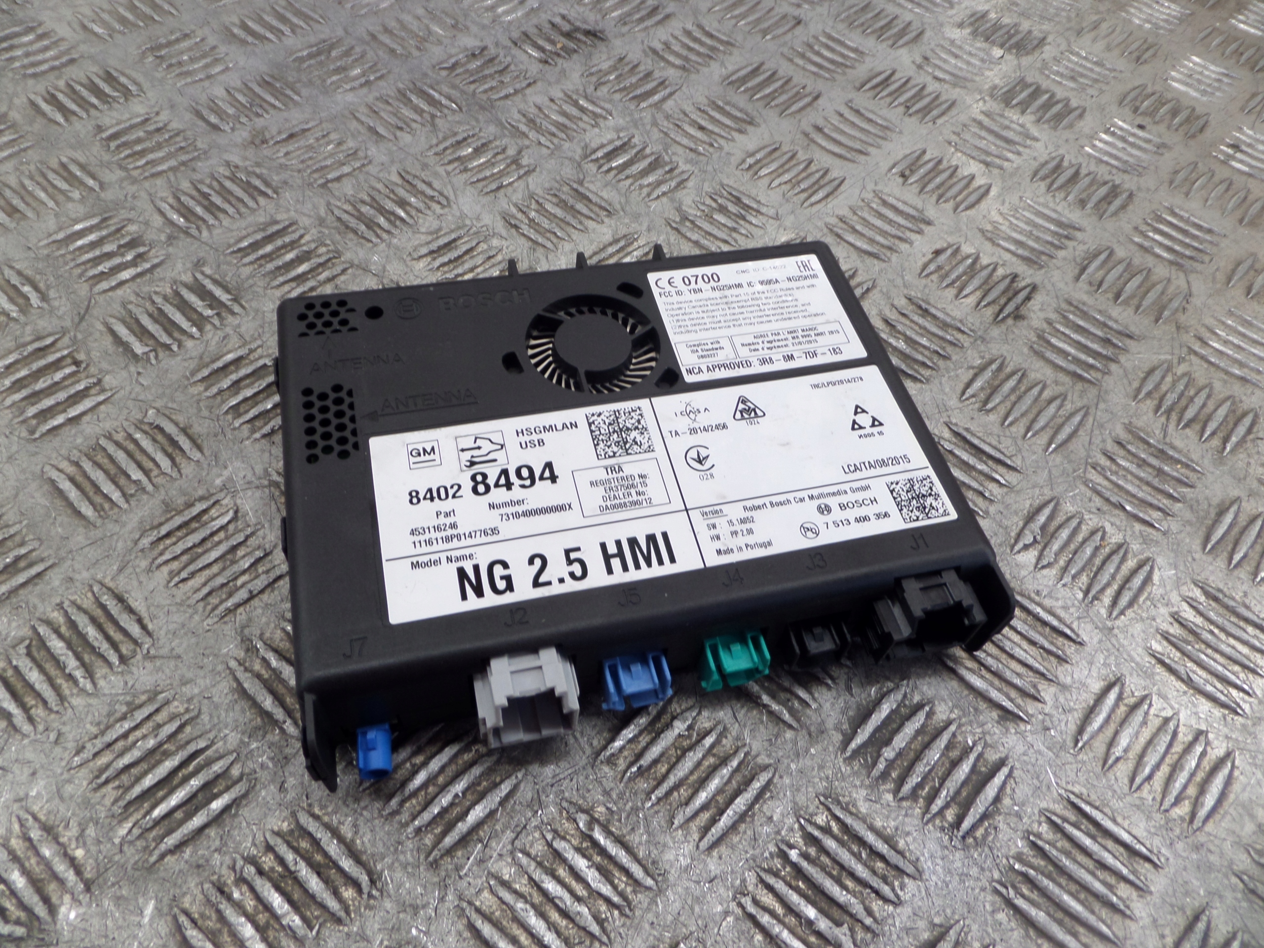 module control unit navigation devices GPS 84028494 OPEL ASTRA K