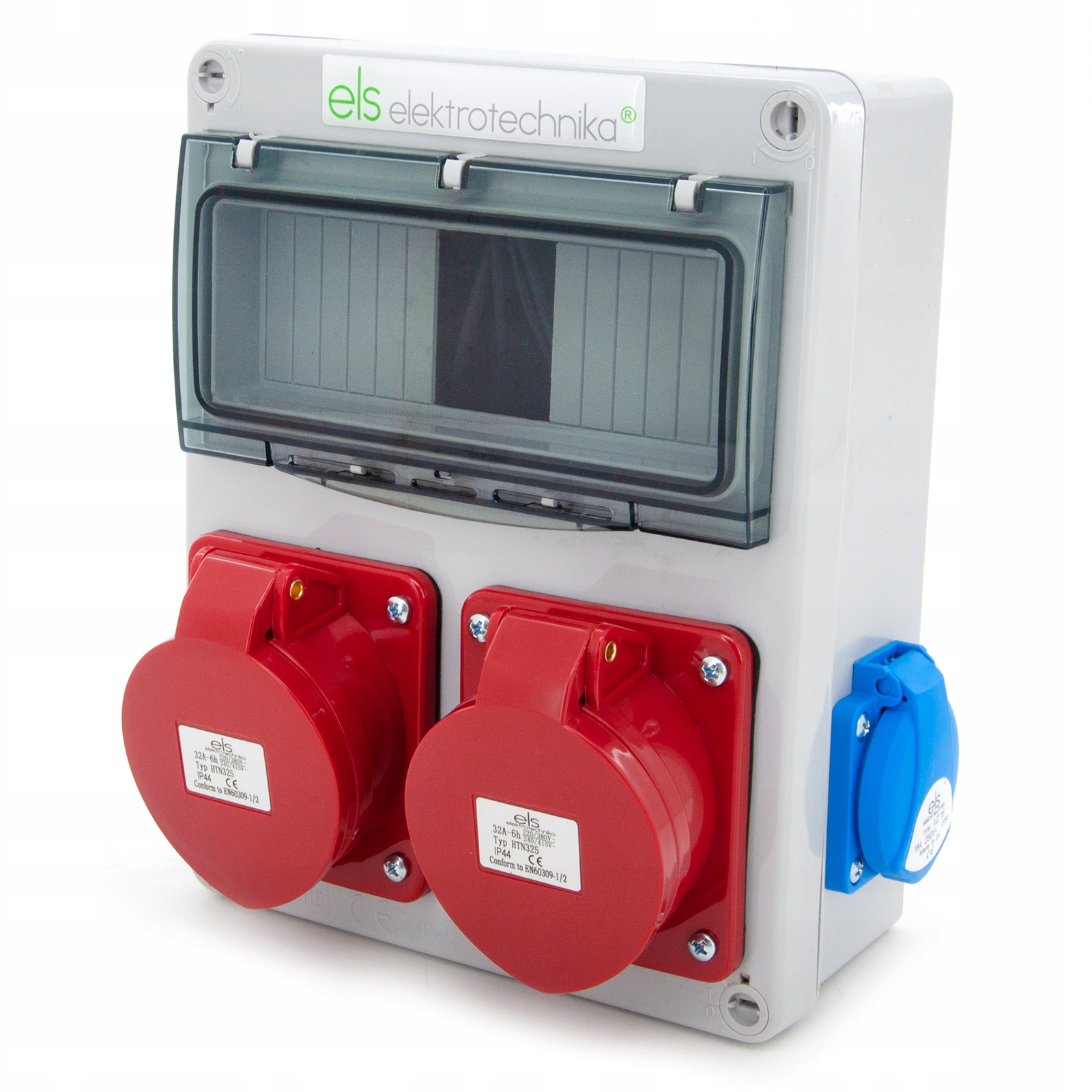 Elektrický Rozvaděč Stavební Rozvaděč 2*230V 2x32A/5 Kabelovaný