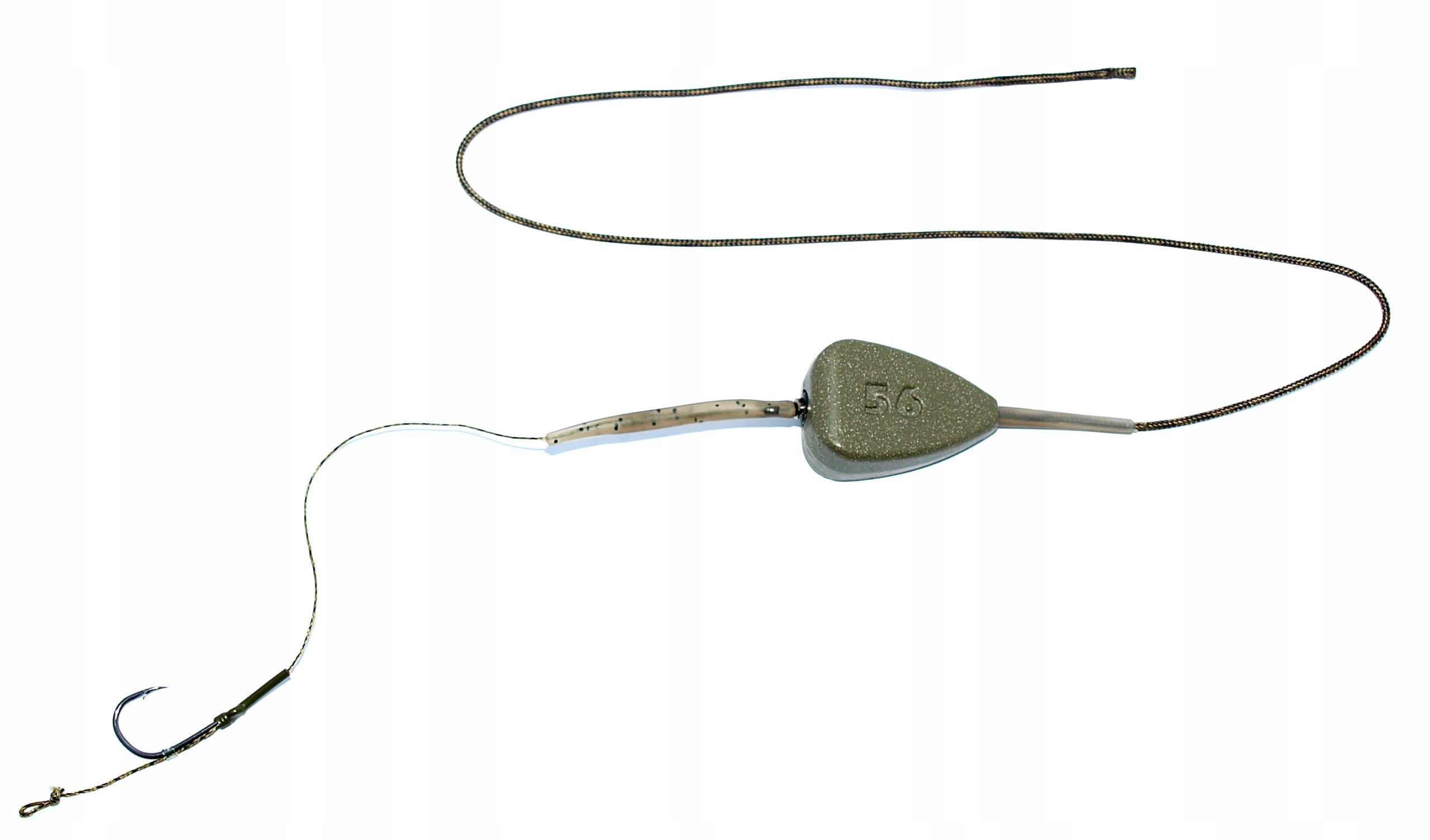 

Przypon karpiowy leadcore, ciężarek 56g...