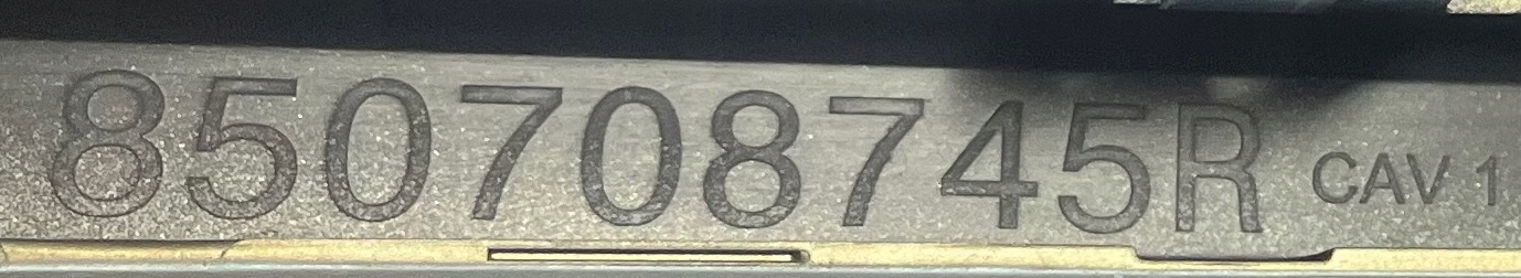 LISTWA ZDERZAKA SPOJLER TYŁ RENAULT MEGANE E-TECH 2022- *850708745R* Typ samochodu 4x4/SUV Samochody dostawcze Samochody osobowe