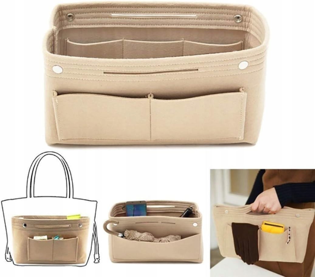 FILCOWA WKŁADKA ORGANIZER DO TOREBKI DAMSKIEJ KOSMETYCZKA Marka inna