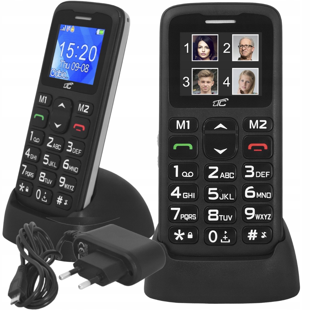 Mobilní Telefon Pro Seniory S Tlačítky Hlasitý Sos Velká Tlačítka Jednoduchý