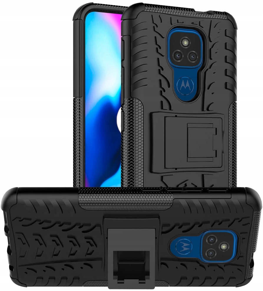 

Etui do Moto E7 PLUS/G9 Play Pancerne Hybrid+szkło