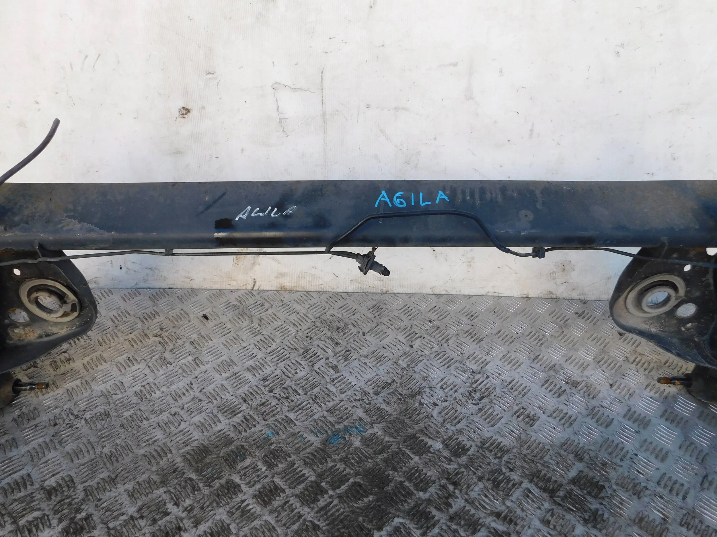 sider rear axis OPEL AGILA B SPLASH