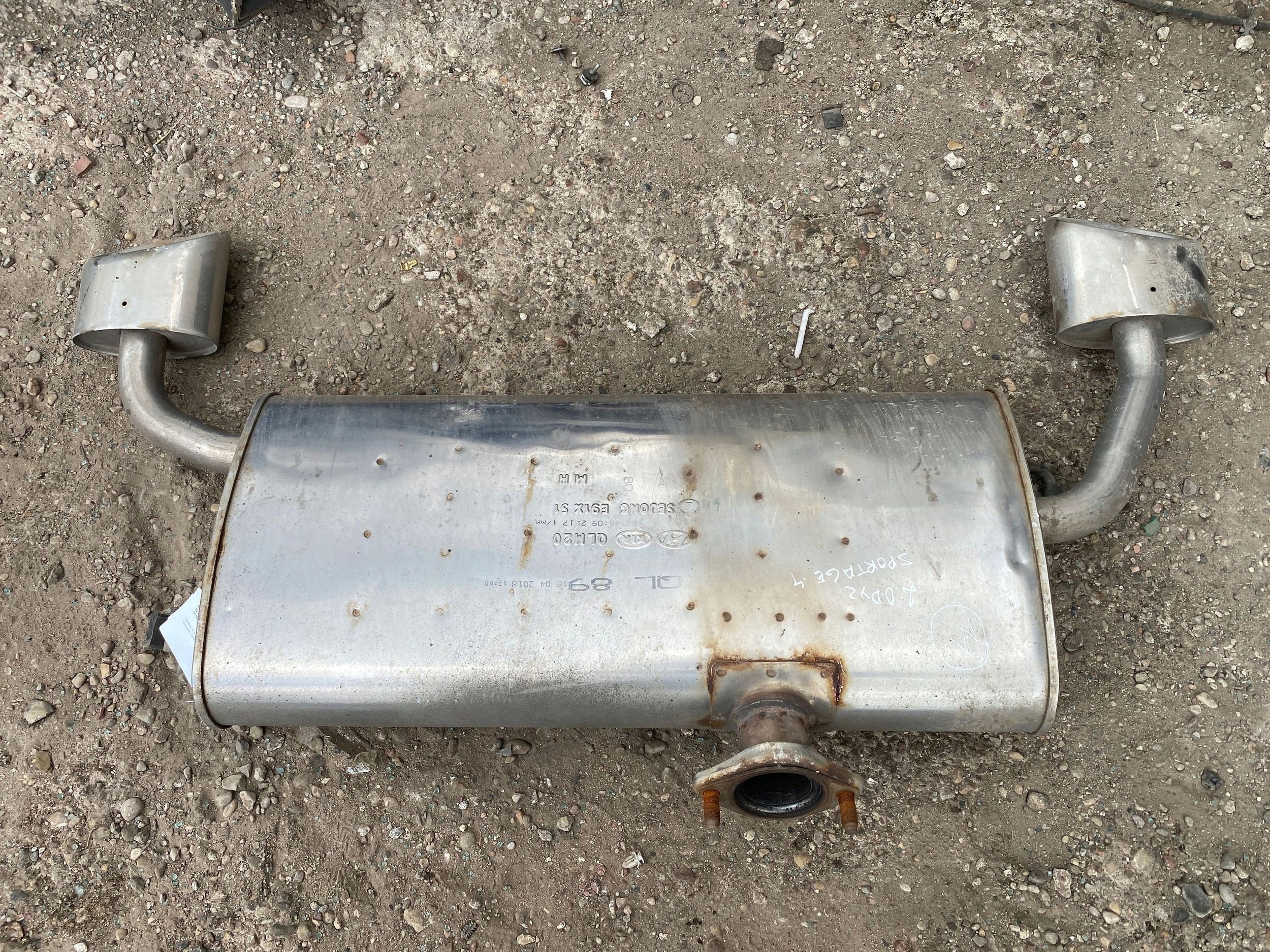 KIA Sportage 2018 Tłumik kompletny