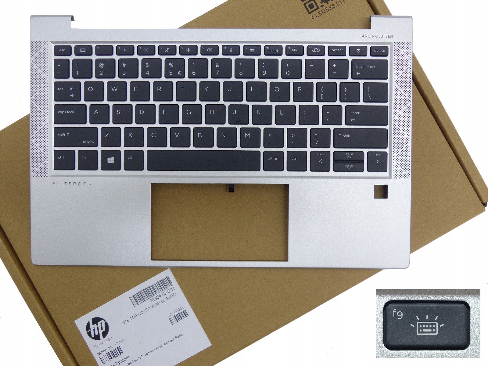 Oryginalna Obudowa Palmrest Klawiatura Led Us Hp EliteBook 830 735 G7 G8