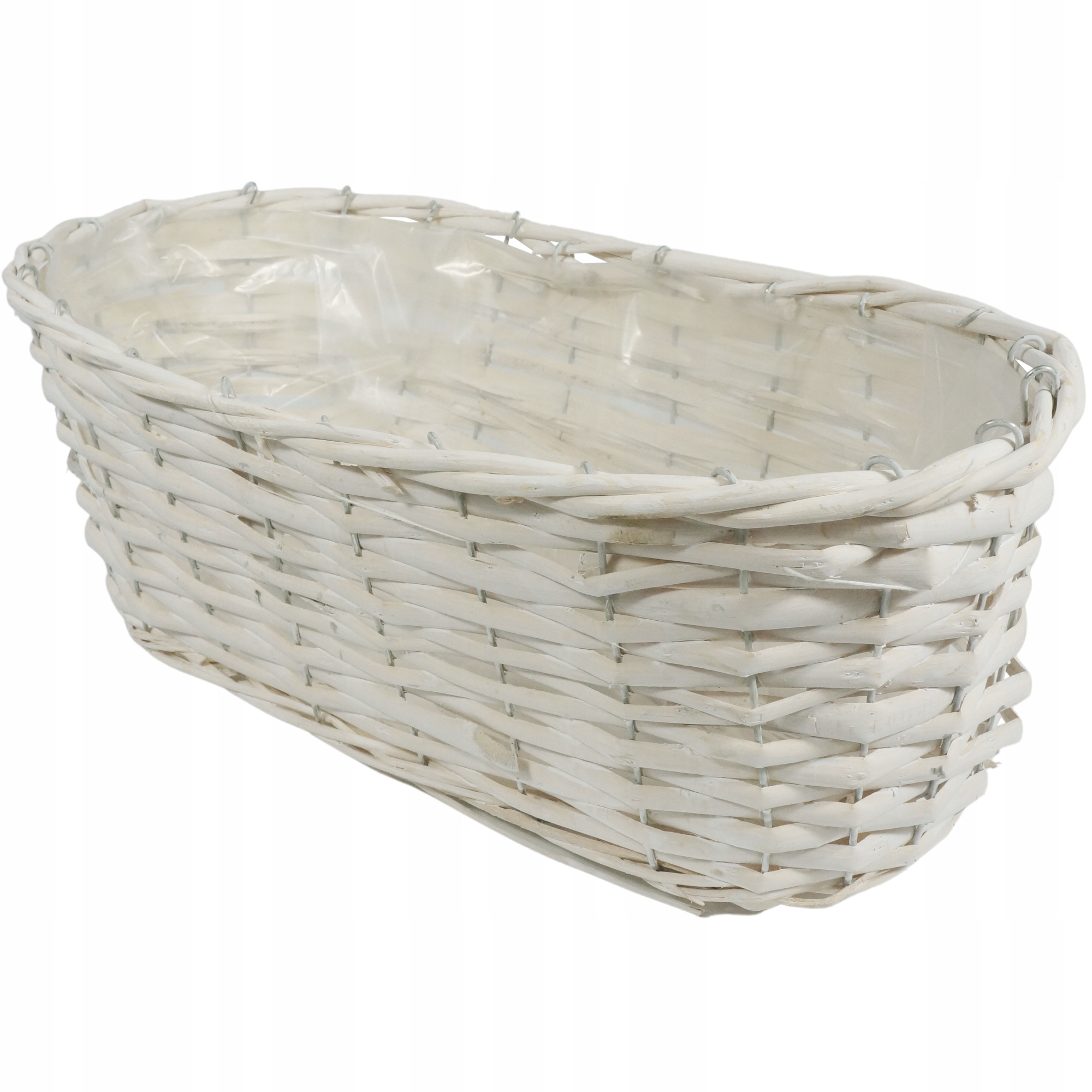 

Skrzynka osłonka doniczka balkonowa 42cm wiklinowa