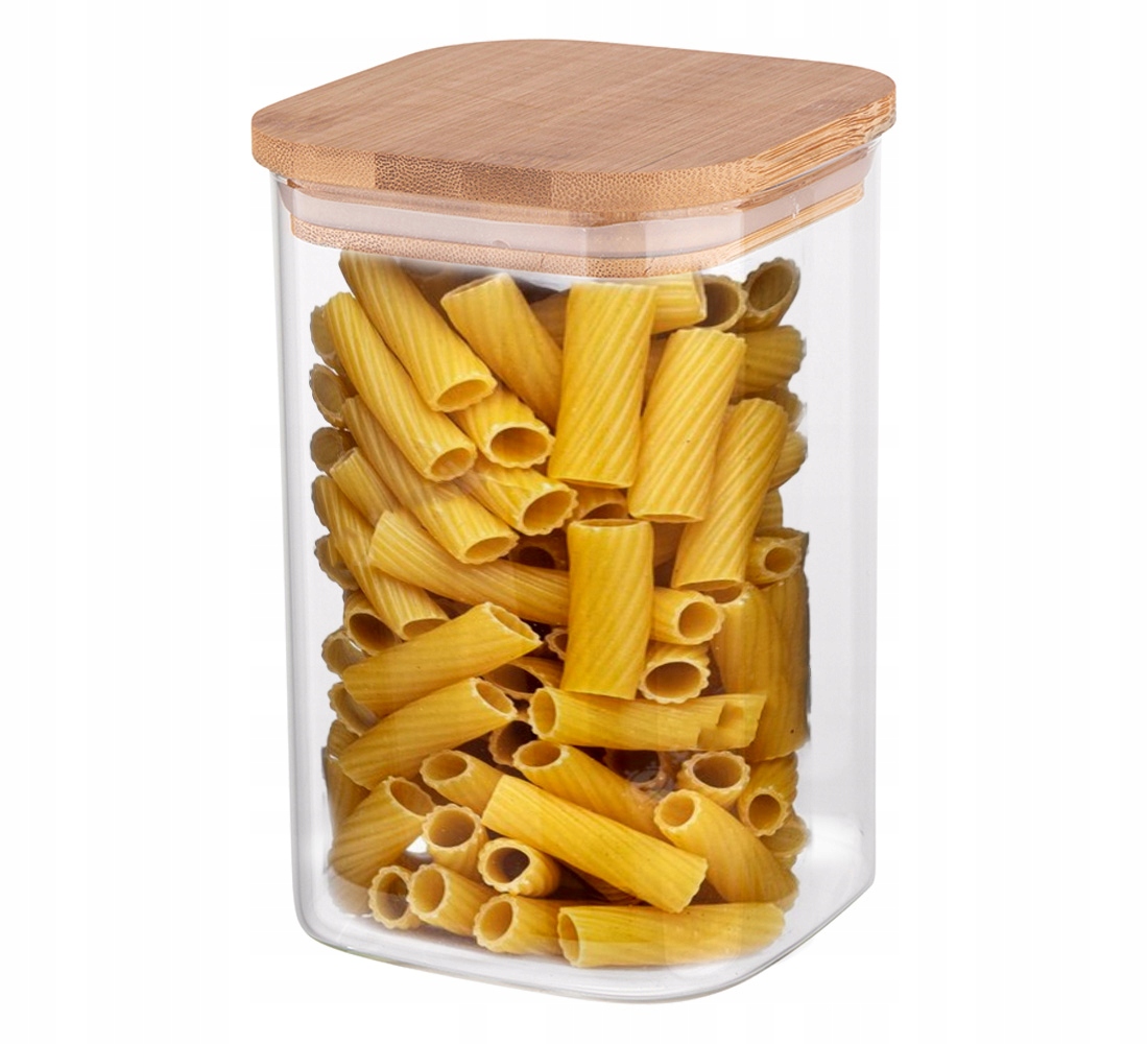 

Pojemnik Szklany Na Żywność Makaron Kawę 1150ML