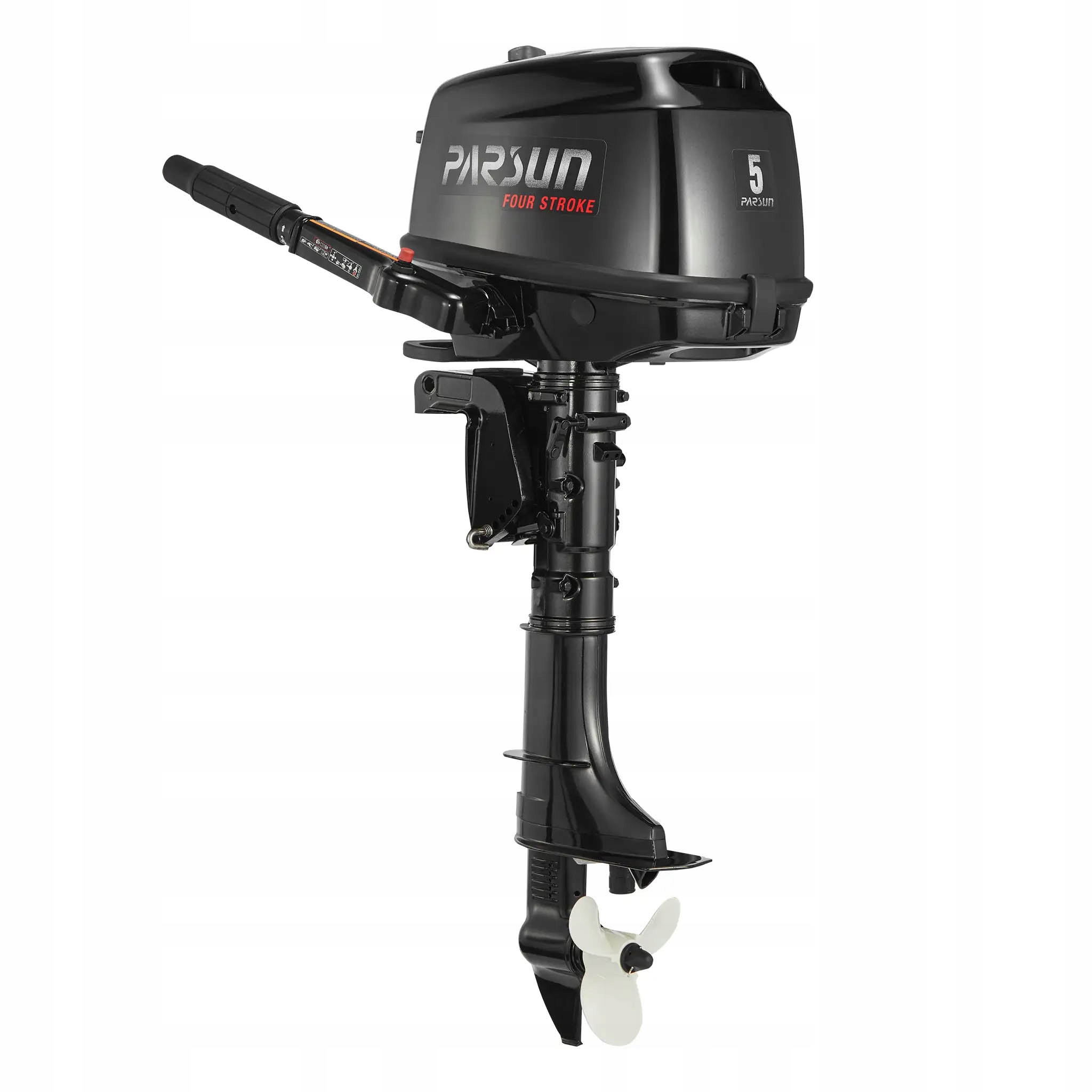 Spalinowy silnik zaburtowy Parsun F5.0 Bms – 5 Km Krótka kolumna 4-suwowy