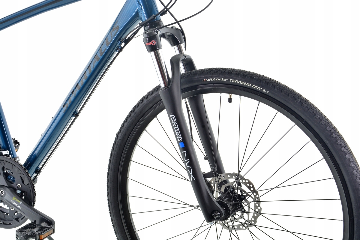 ROWER 28'' SPARTACUS CROSS 4.1 SHIMANO ALIVIO 3x9, hamulce hydrauliczne Marka Spartacus