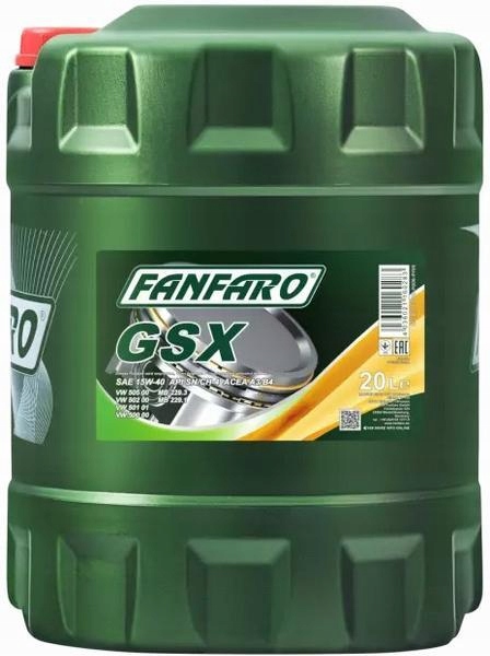 FANFARO MASTER GSX OLEJ SILNIKOWY 15W40 20L