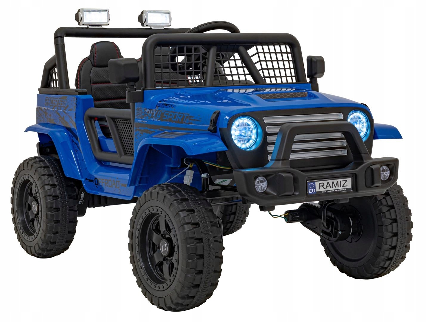 Auto Na Akumulator dla dzieci Off Road 4x4 sport personalizowana tablica