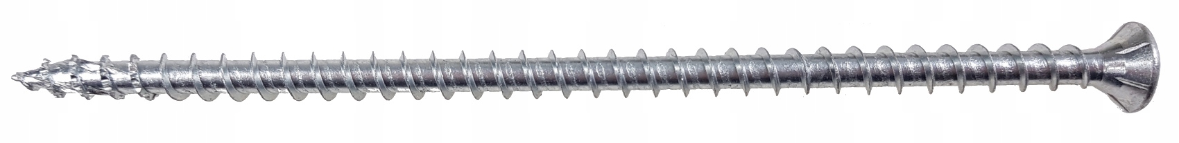 

Wkręt ciesielski Cps 8x260 pełny gwint łeb Stożek