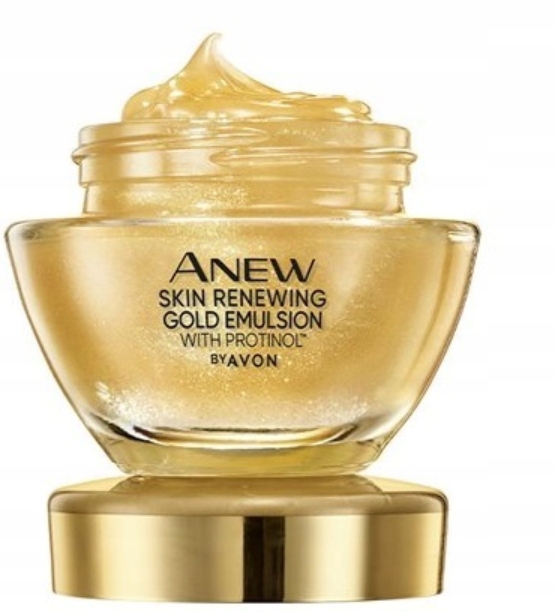 AVON Emulsja z bioaktywnym złotem na noc protinol