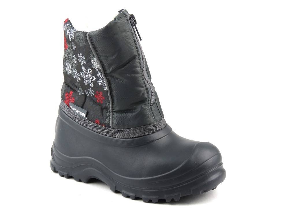 

Śniegowce dziecięce ciepłe buty zimowe szare 34