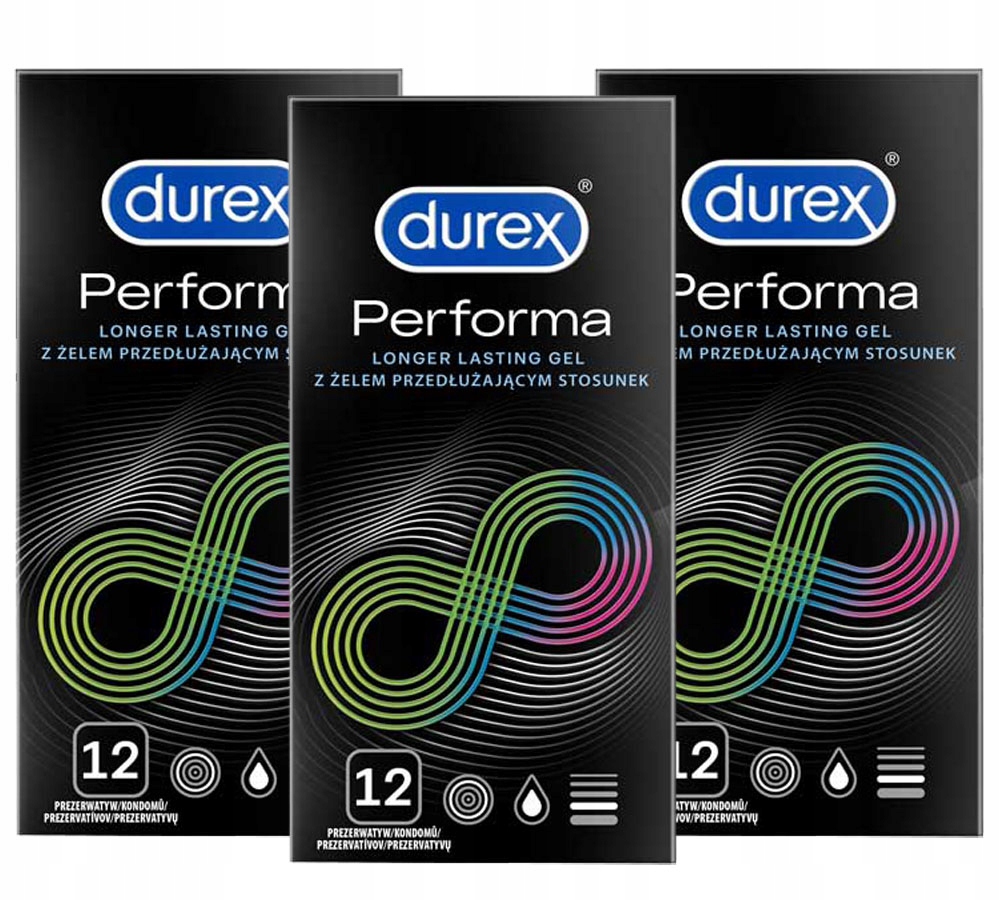 

Prezerwatywy Durex Performa 36 szt. przedłużające