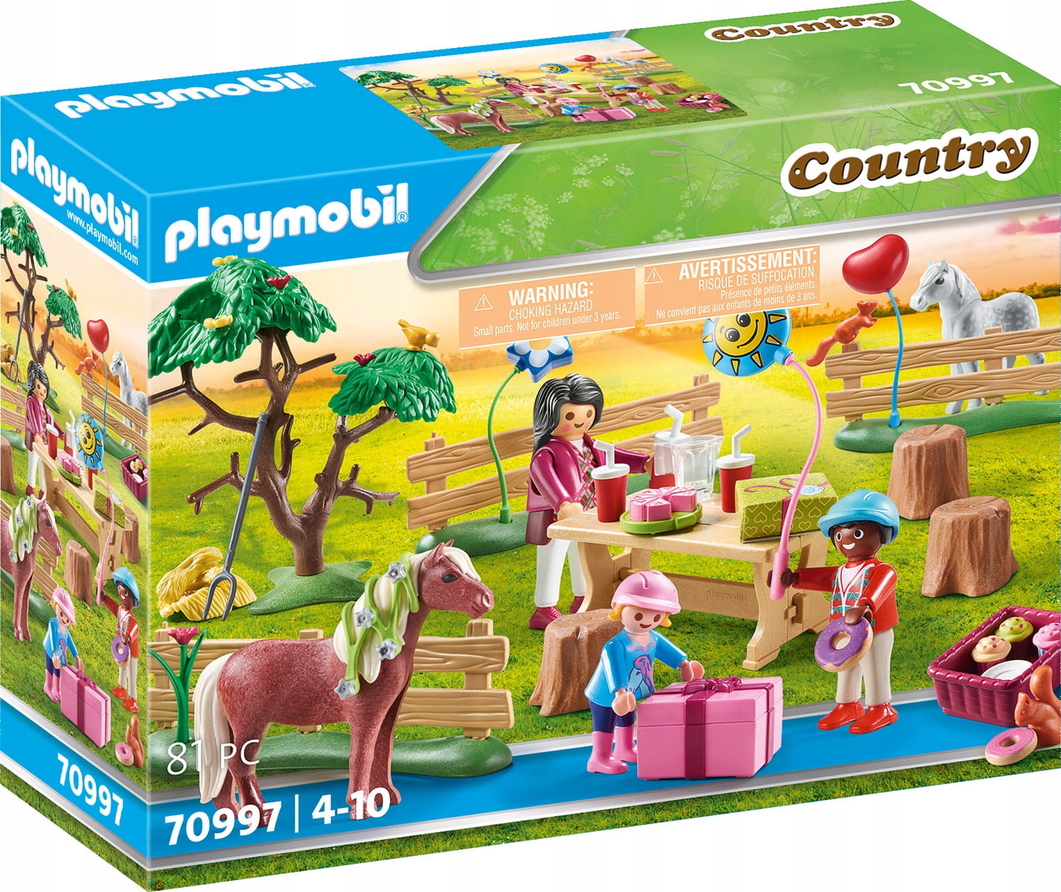 

Playmobil 70997 Urodziny w stadninie kucyków Pozna