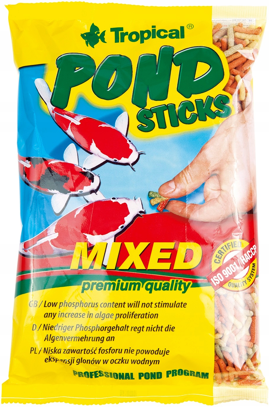 

Tropical Pond Sticks Mixed 1l worek