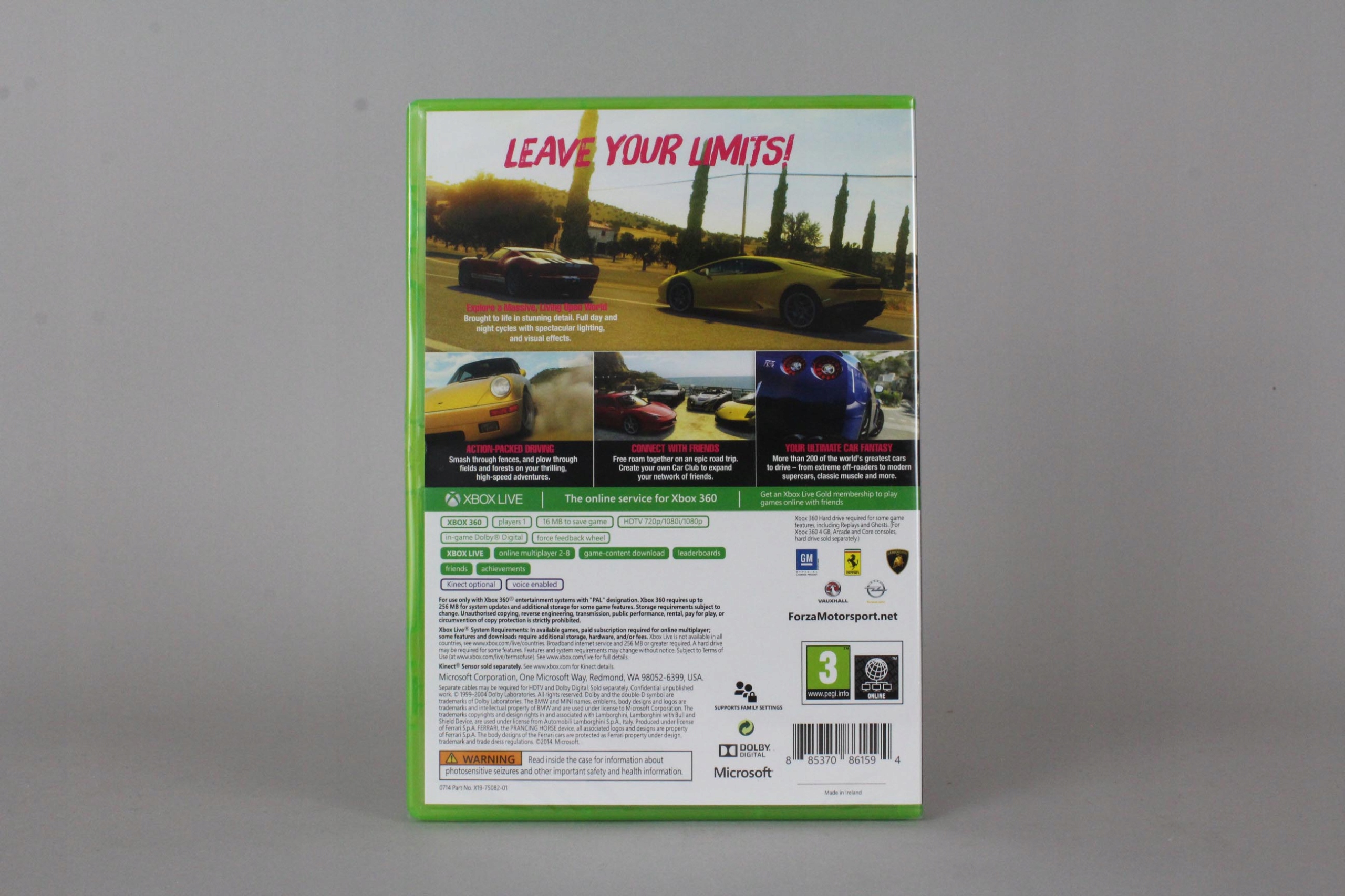 FORZA HORIZON 2 XBOX360 Producent Xbox Game Studios / Microsoft Studios