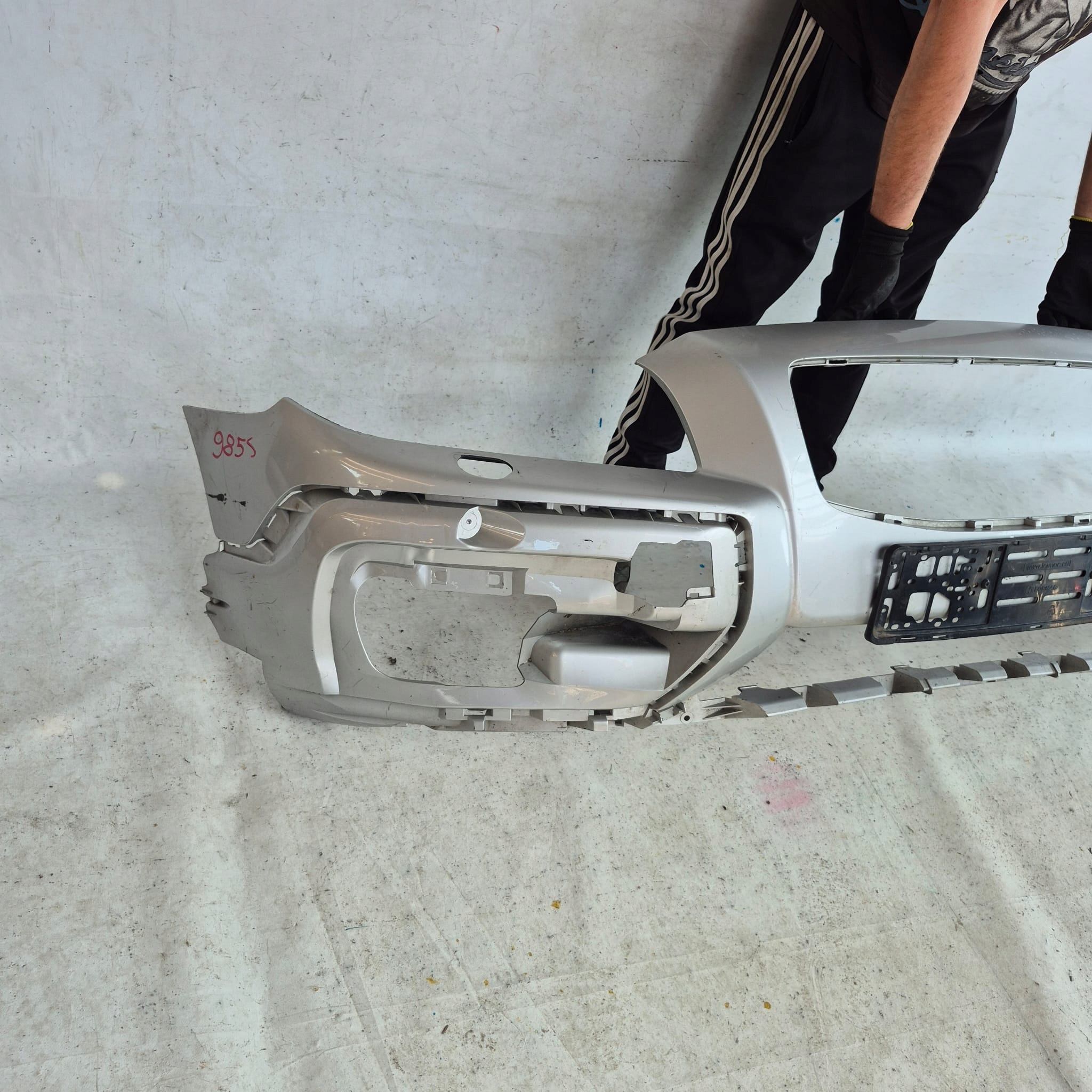 VOLVO XC70 II 2 07-16 bumper front front washer