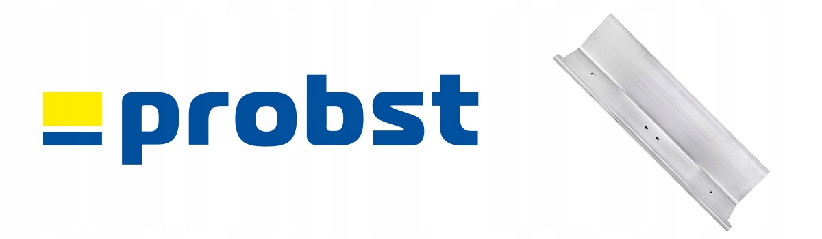 PROFIL DO LISTWY ZGARNIAJĄCEJ Probst TAS-uni 450 TAS-uni 600 długość 1m Marka Probst