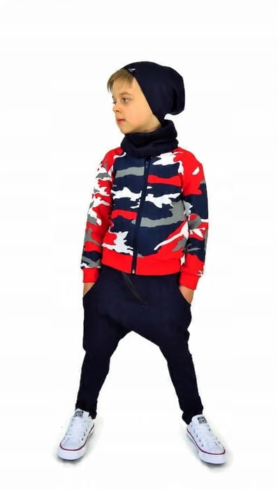 

Bluza bomberka moro czerwona Caramba Mamma 128