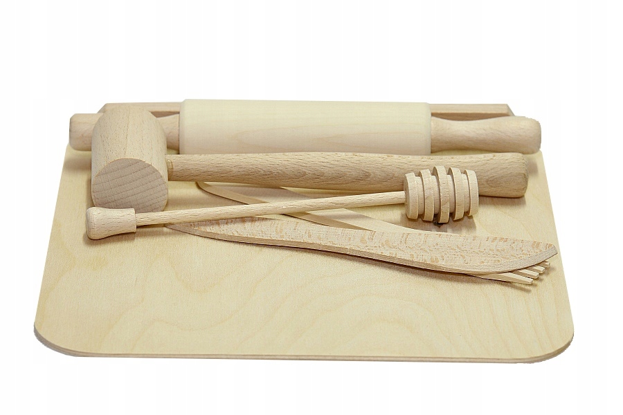 

Mini Stolnica Z Drewnianymi Akcesoriami