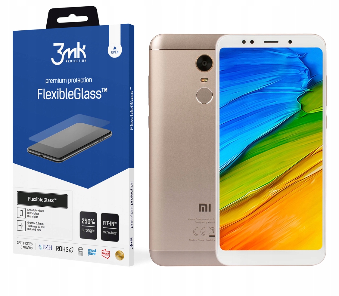 

FlexibleGlass 3MK do Xiaomi Redmi Note 5 Global