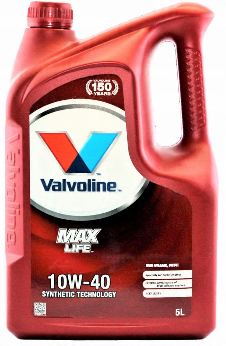 

Valvoline 10W40 5L. Maxlife Silnikowy Olej