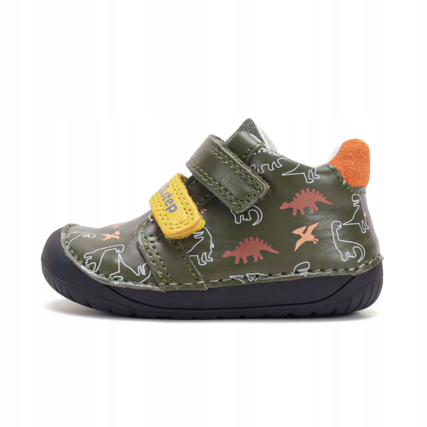 Półbuty skórzane barefoot D.D. Step S070-62594 Olive 25