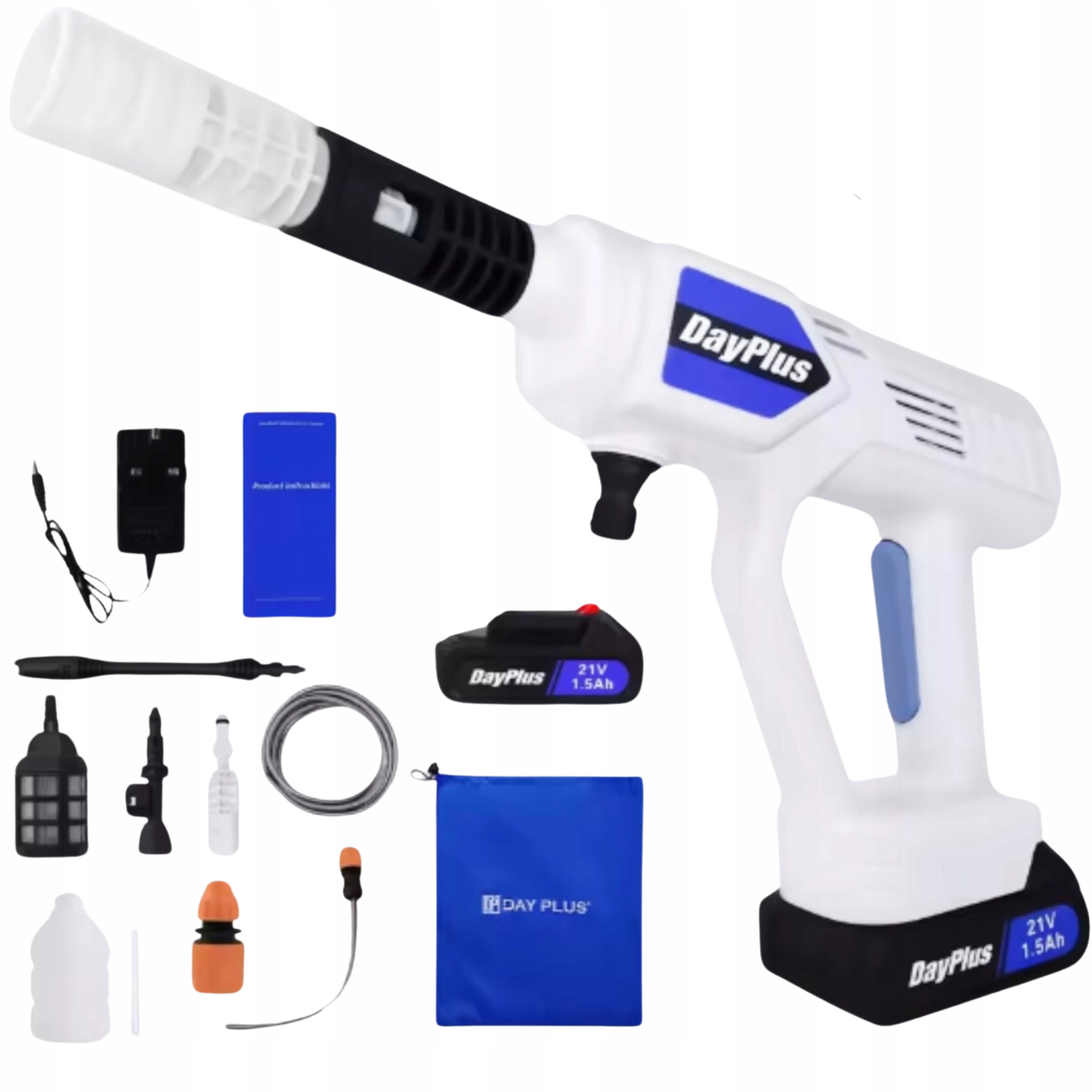 Akumulátorová tlaková myčka Bezdrátová přenosná pro mytí aut