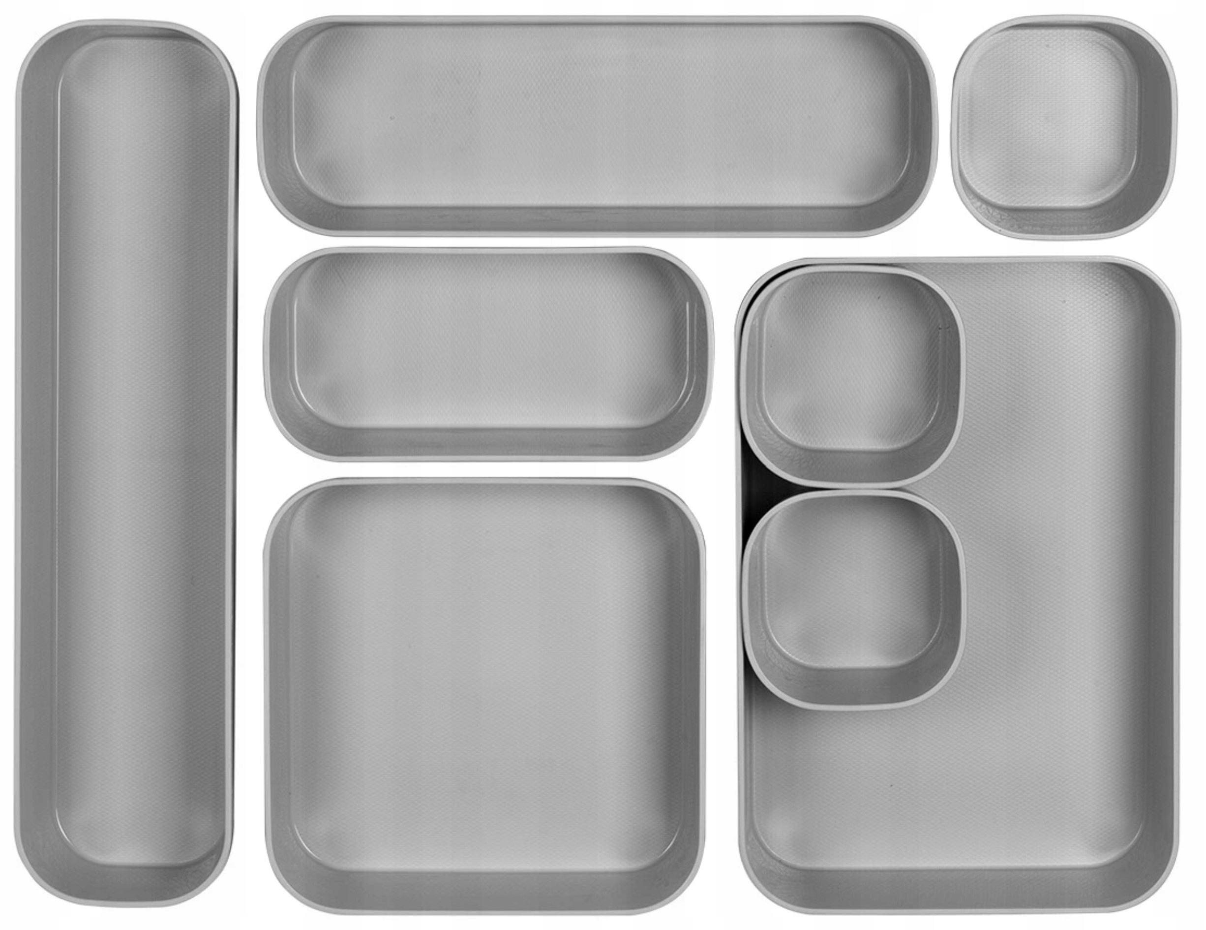 

Zestaw Organizerów Szuflady Infinity Curver 8 Szt