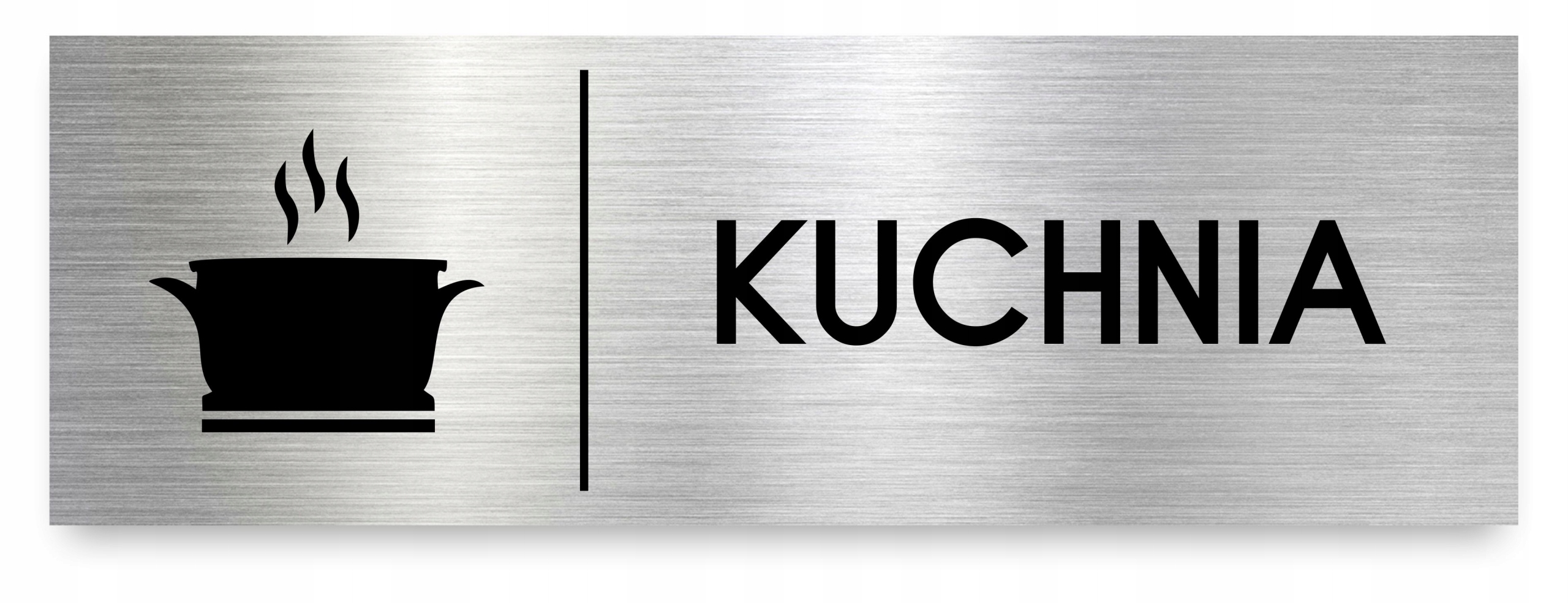

Tabliczka Kuchnia 30x10 cm Dibond