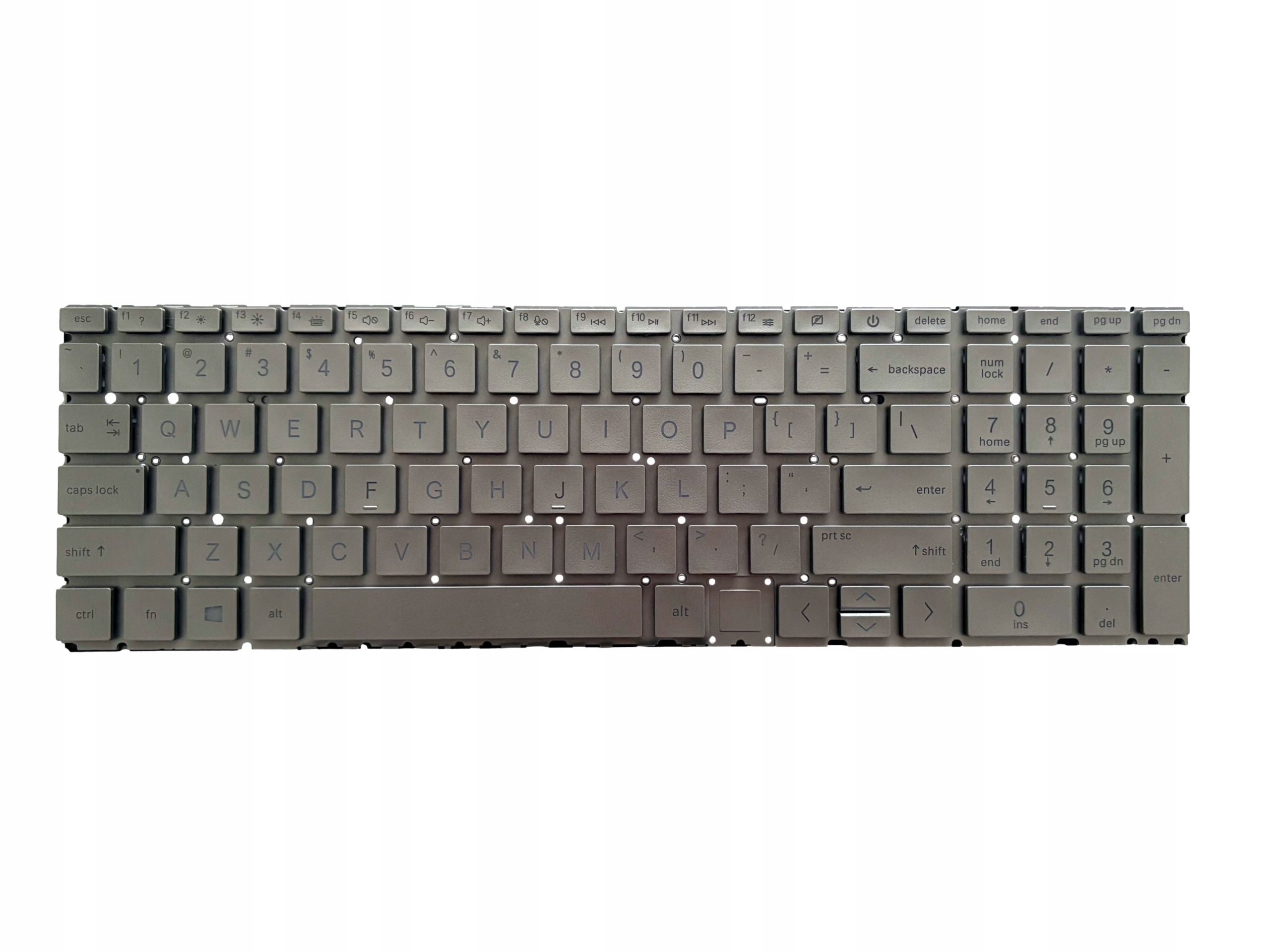 Klávesnice Pro Hp 15-ED 15-EE 15-AG 17-CG Podsvícená Led Stříbrná